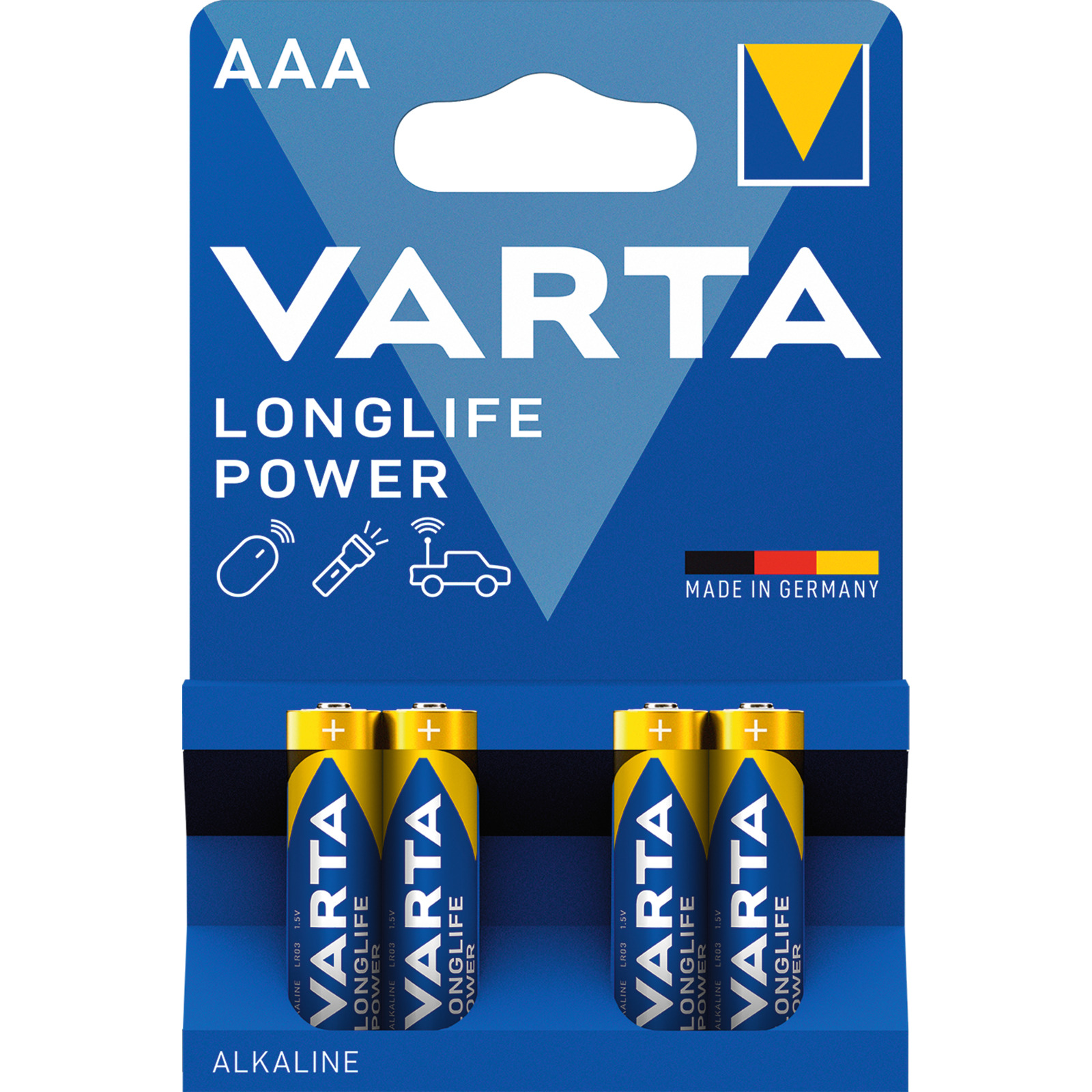 Varta Batt. AAA 4St Alkali