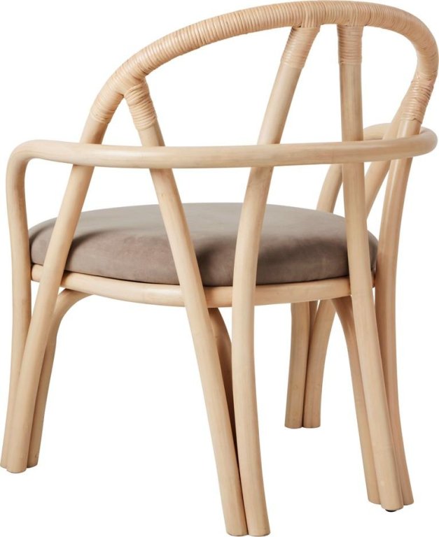 Gubi Bistra lounge stoel naturel