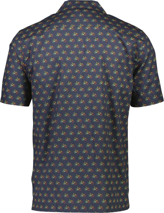 Lindbergh Cycling resort shirt S/S Blå