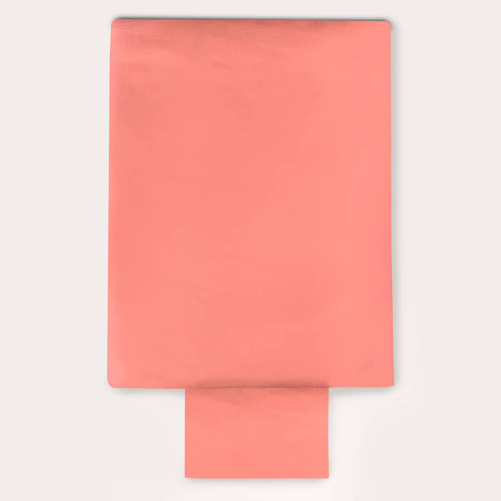 katoenen dekbedovertrek ledikant roze (100x135 cm)
