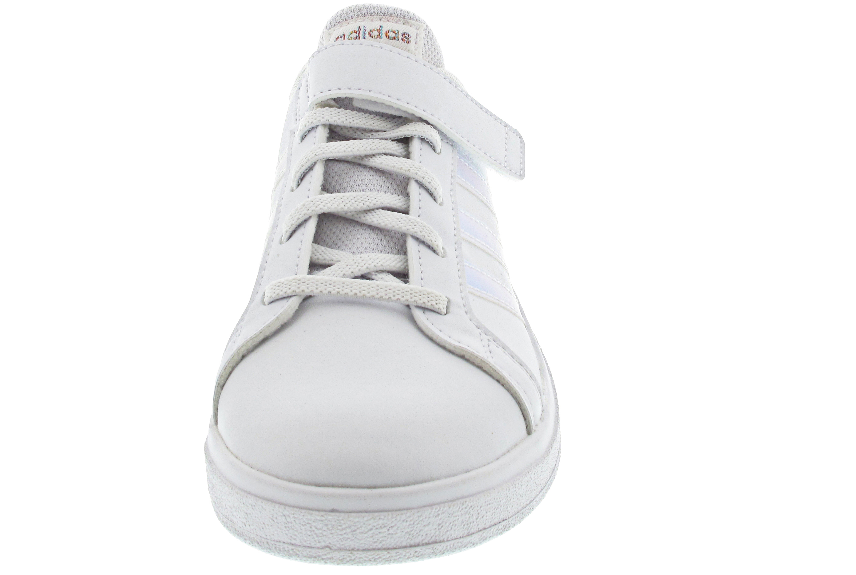 adidas Grand Court 2.0 EL K Sneaker Klett weiss kombi