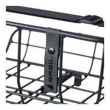 BASIL Panier À Vélo Portland Front 25 Litres 43 X 36 X 22 Cm - Noir