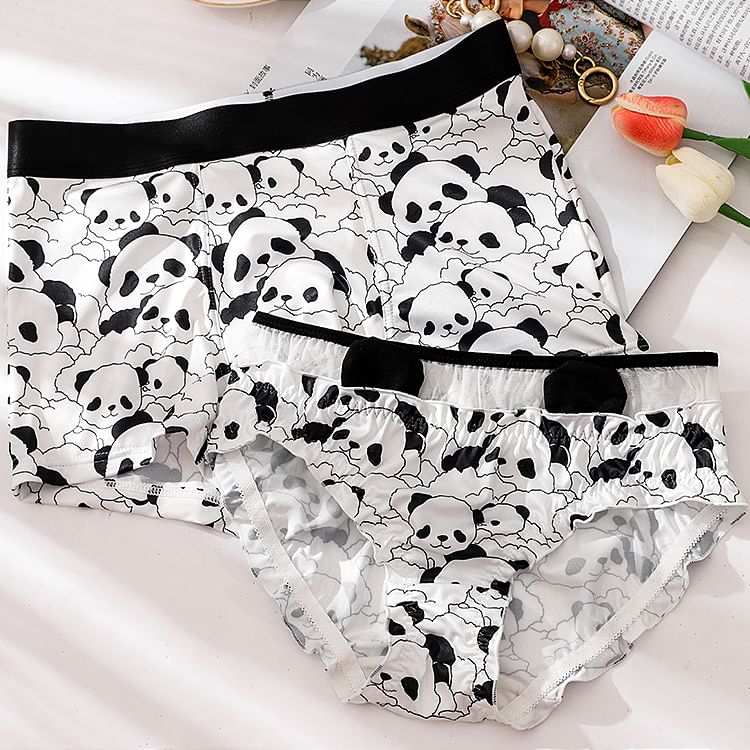 Pancherry - Koppelset: Cartoon Print Panty + Boxershort