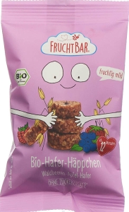 FRUCHTBAR Hafer Häppchen Bio Waldbeere Apfel Hafer, 40 g