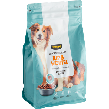 Jumbo Zachte Brokken met Kip & Wortel 1,5 kg