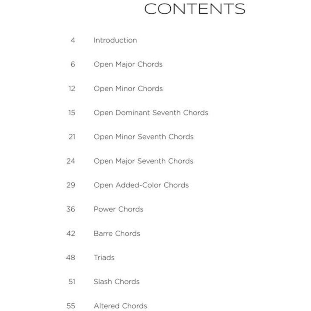 Hal Leonard First 50 Chords You Should Play on Guitar One-of-a-kind collection