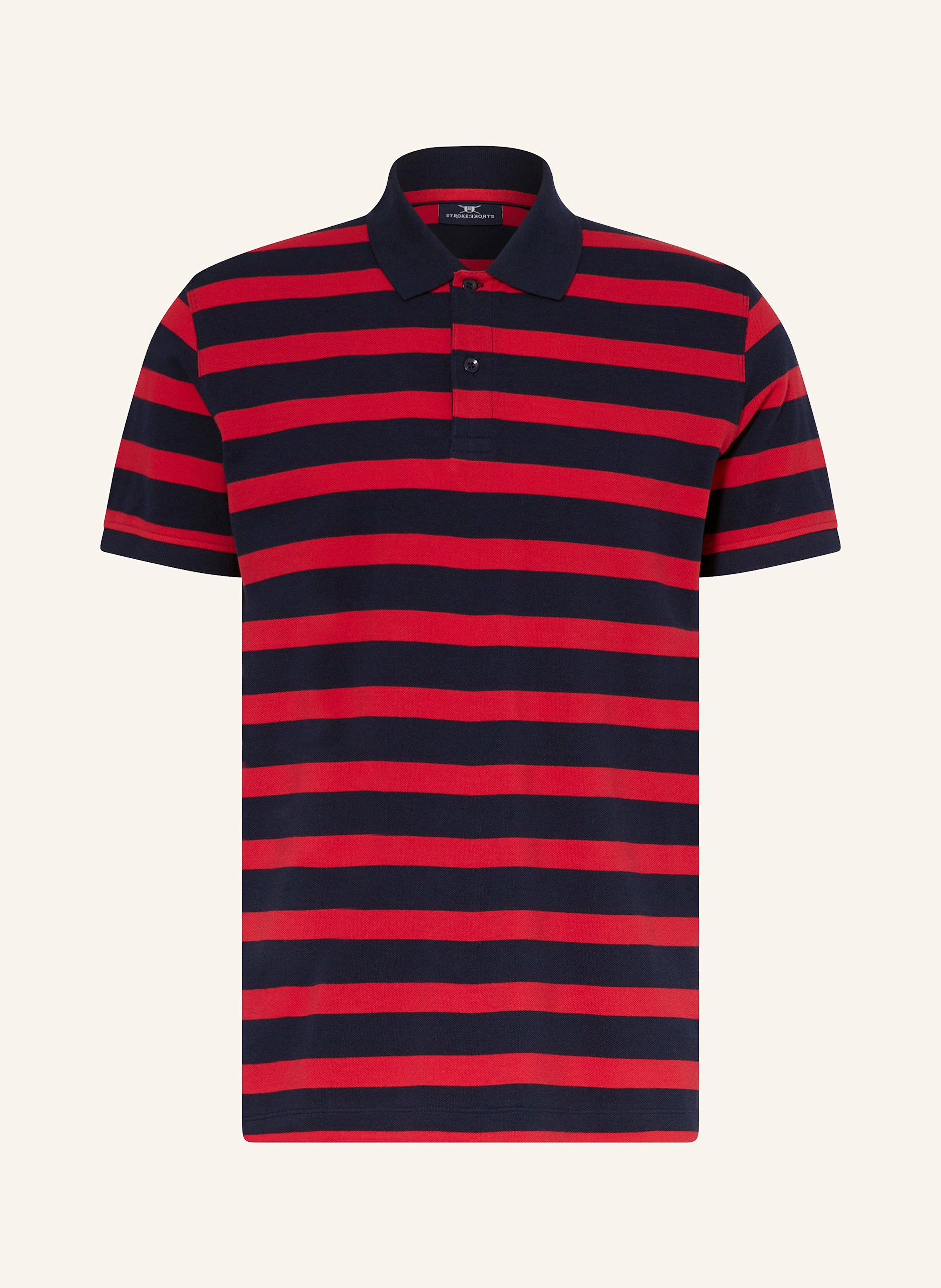 STROKESMAN'S Piqué-Poloshirt