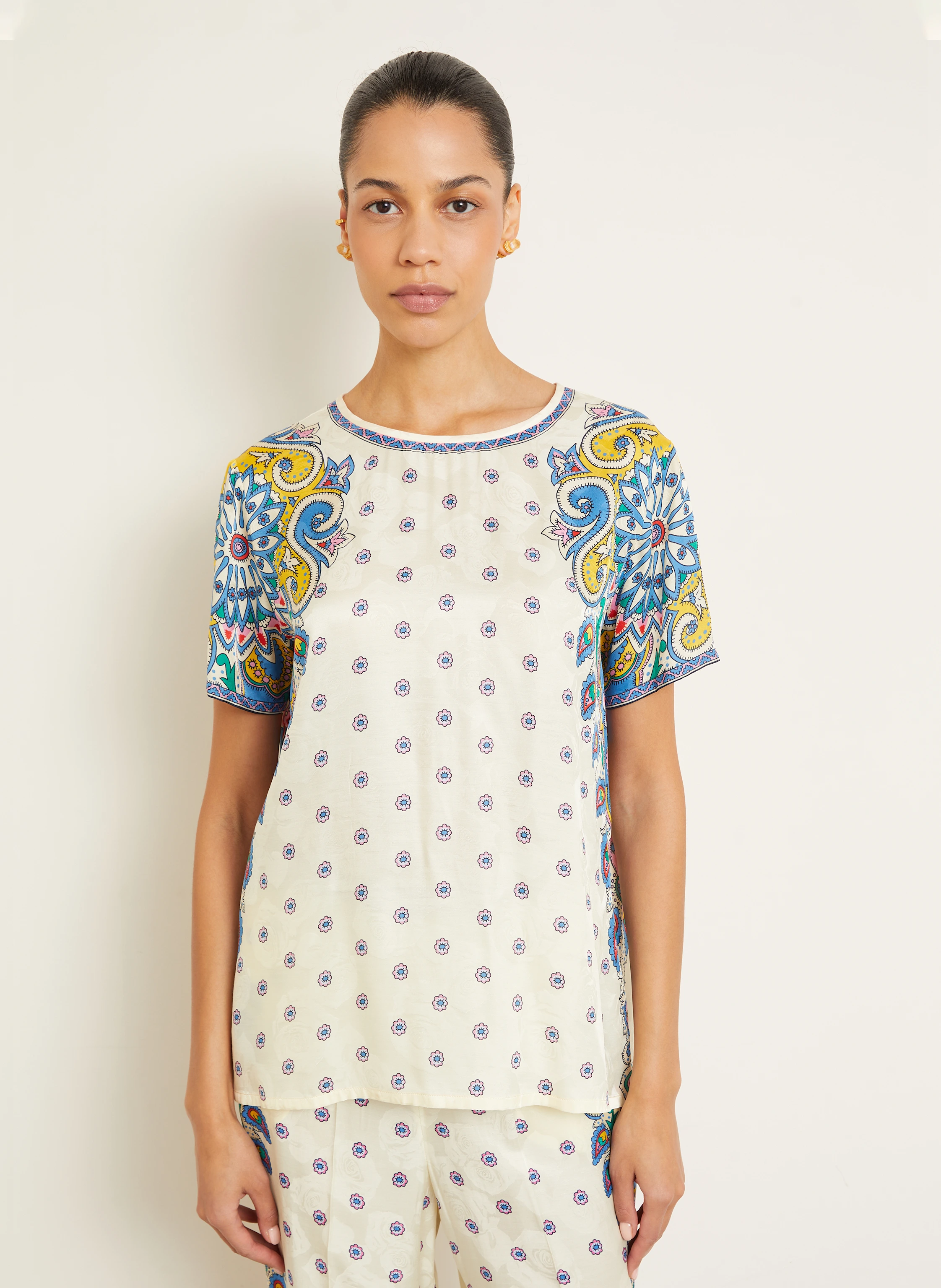 ETRO Blusenshirt mit Seide