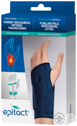 Epitact Attelle D'Immobilisation Poignet Taille S 1 Pièce