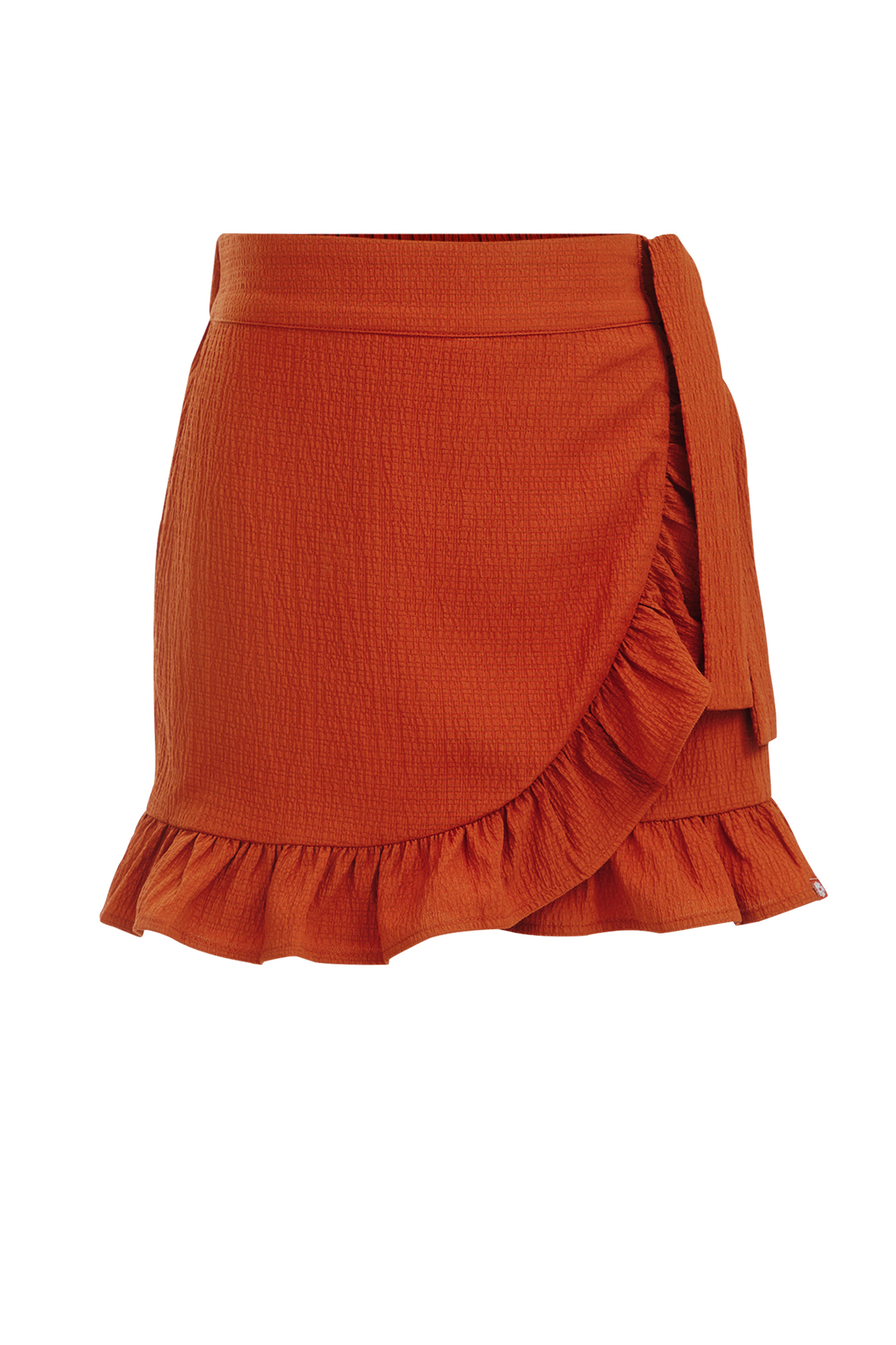 Meisjes skort met dessin WE Fashion Bruin