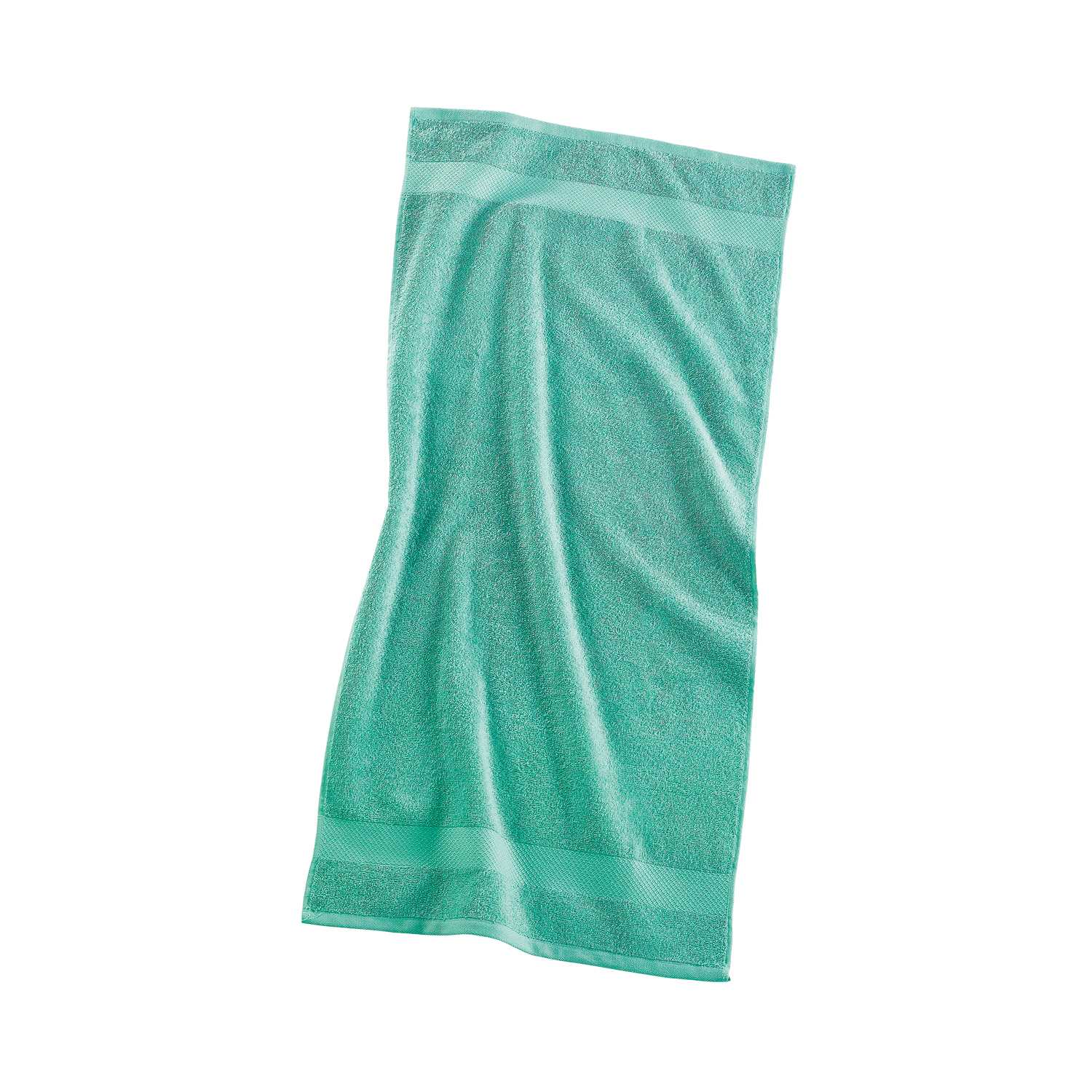Duschtuch aus 100 % Baumwolle petrol 70 x 140 cm
