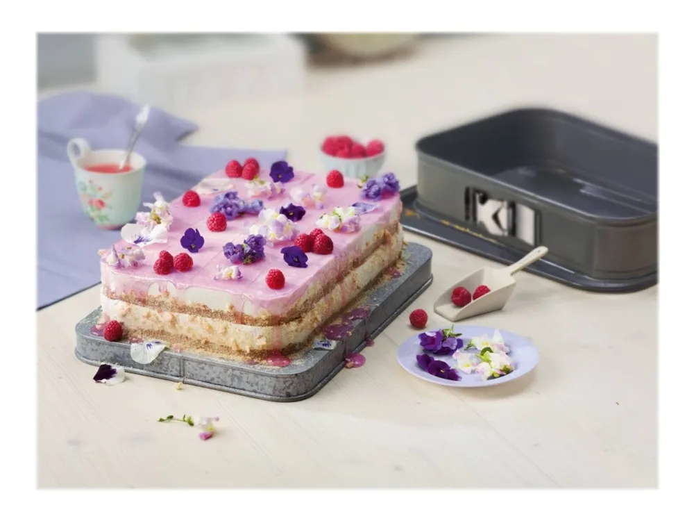 Kaiser La Forme Plus - Springform - 36 x 24 x 8 cm - 5 L - ikke-klæbende - rektangulær