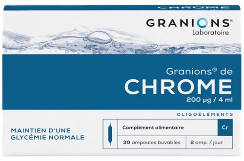 Chrome 200 µg - 30 Ampoules