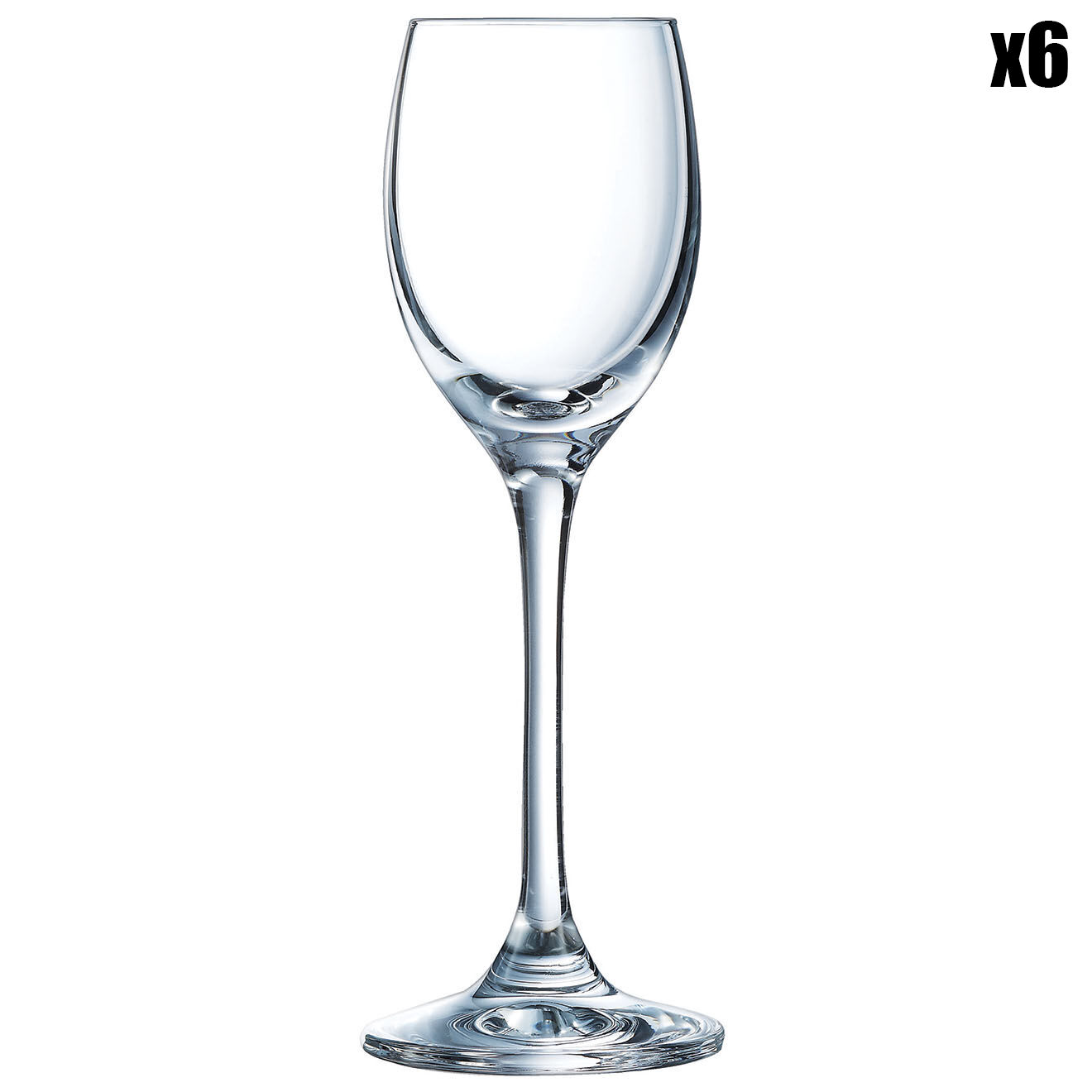 Chef & Sommelier 6 Verres à pied Sublym transparents - 60 cl