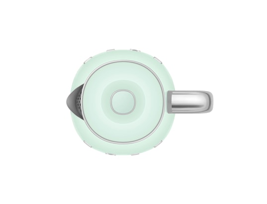 SMEG - Bouilloire KLF05PGEU vert eau 0.8L intérieur inox
