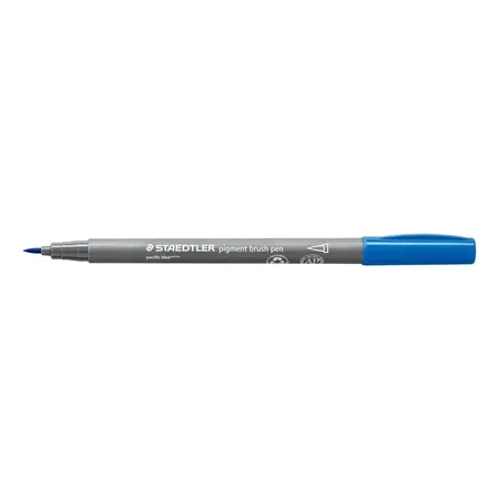 STAEDTLER® pigment brush pen 371 - pazifikblau