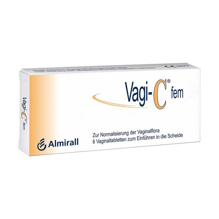Vagi-C fem Vaginaltabletten, 6 St