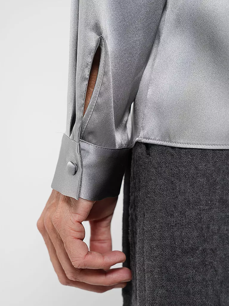 EMPORIO ARMANI Bluse grau