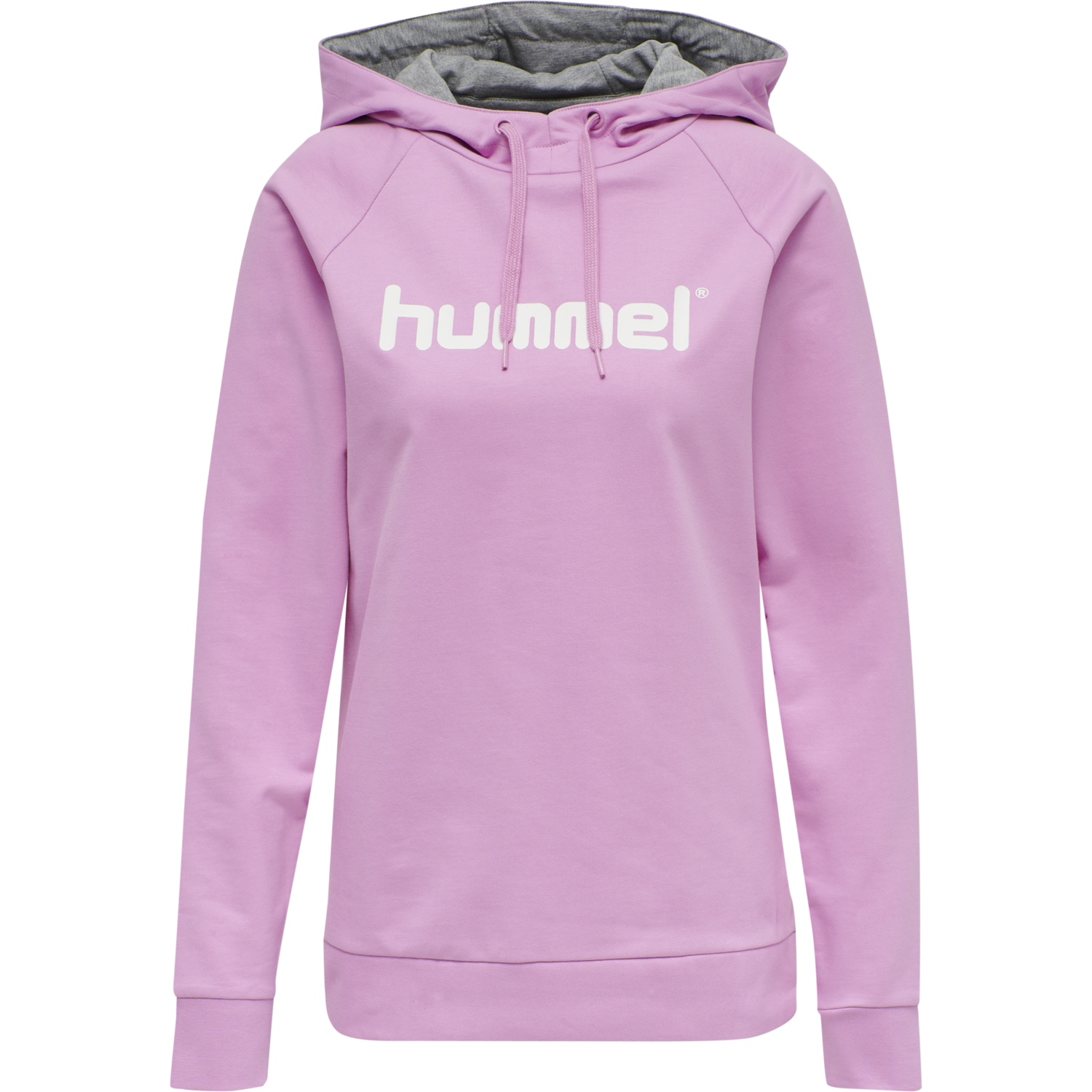 HUMMEL GO COTTON LOGO HOODIE WOMAN