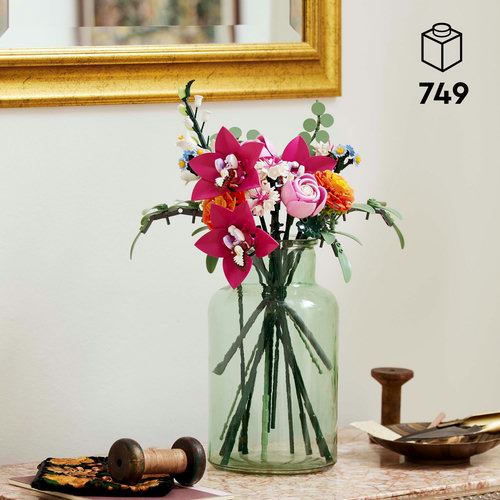 Buquê De Flores Cor-De-Rosa Elegante