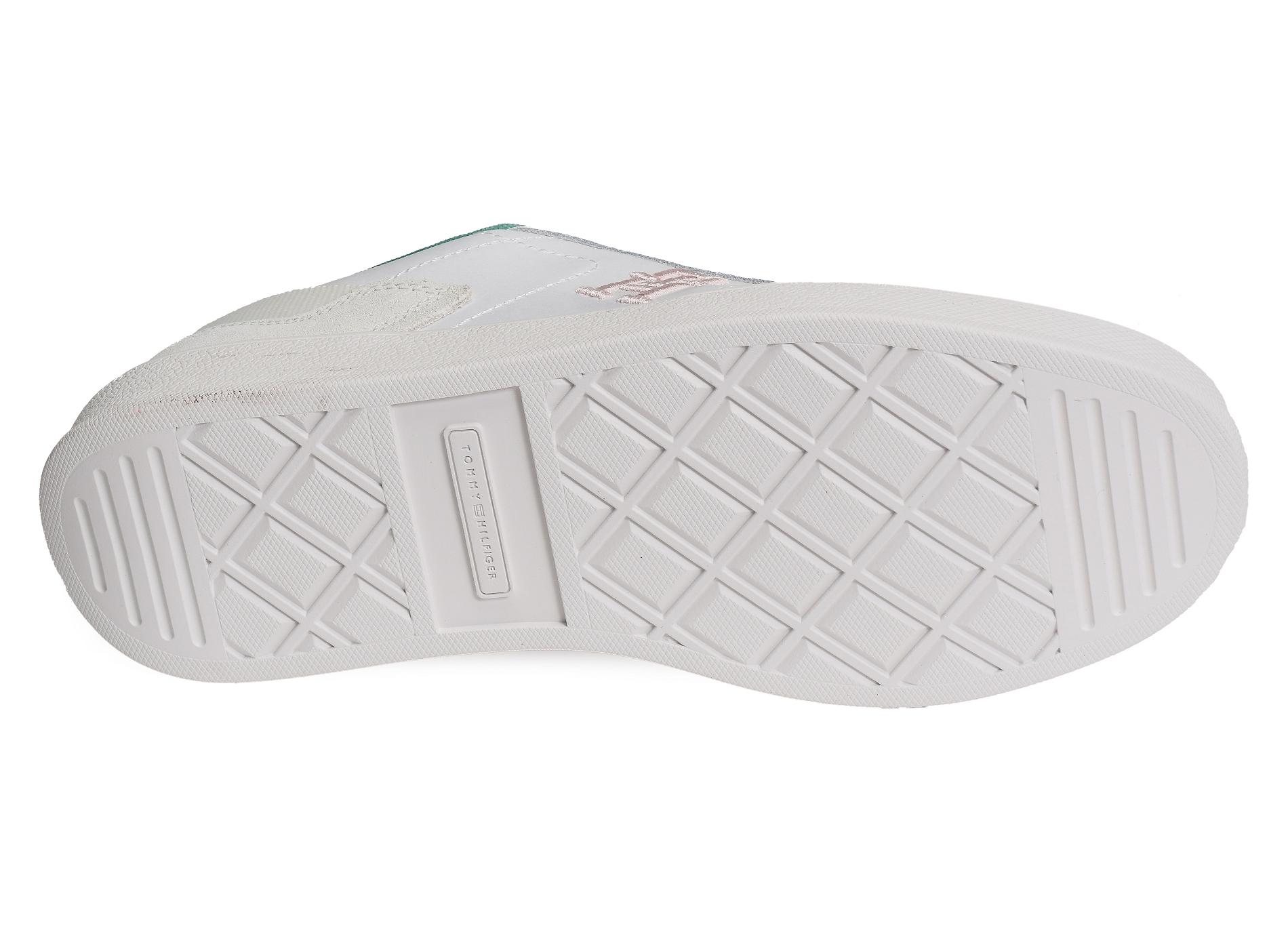 Th heritage court sneaker 7889 blanc vert
