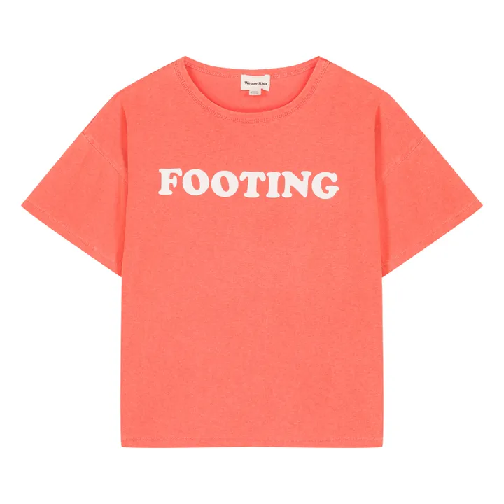 We Are Kids T-Shirt Dylan Footing Coton Bio | Rouge