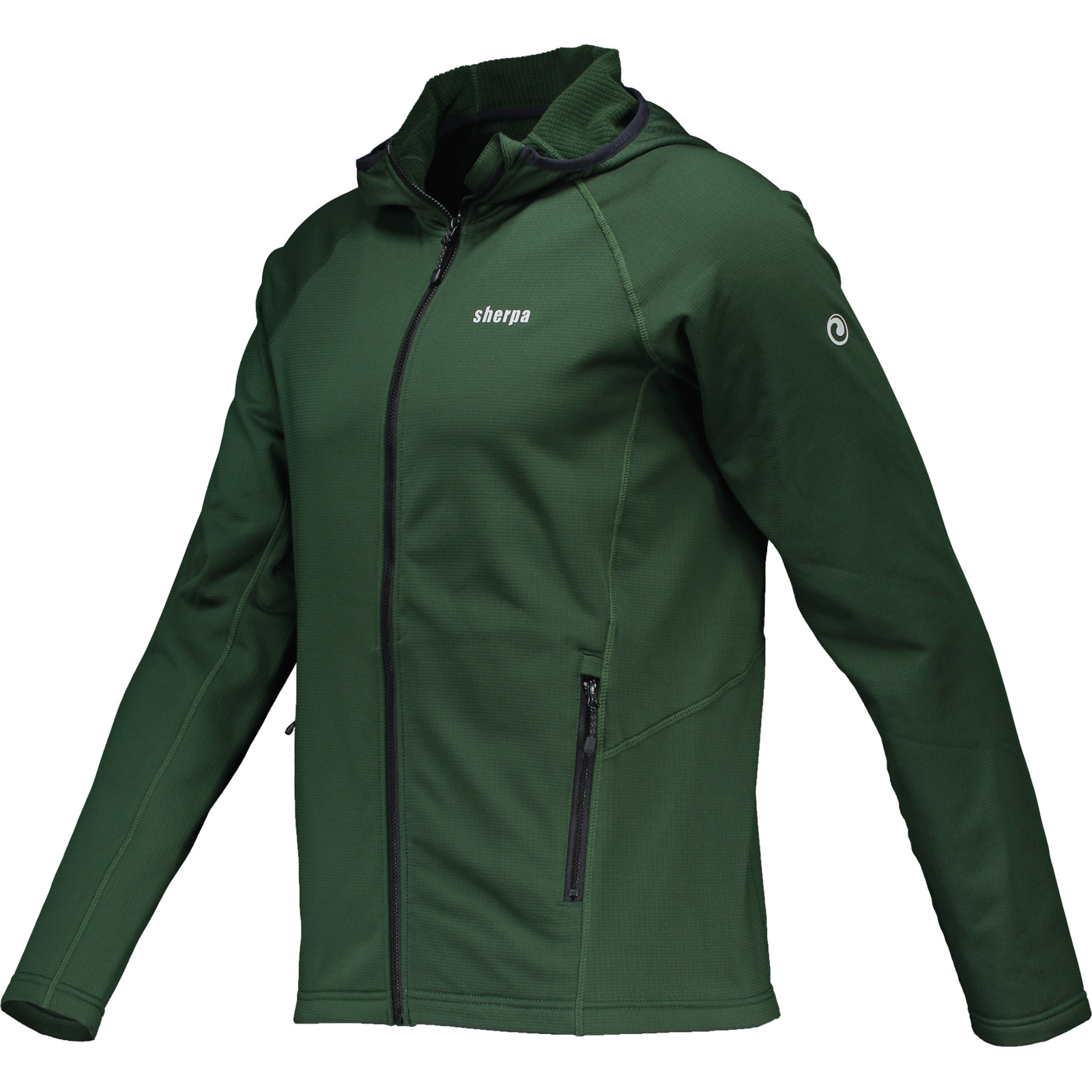 Sherpa Herren-Fleecejacke Lali S, grün