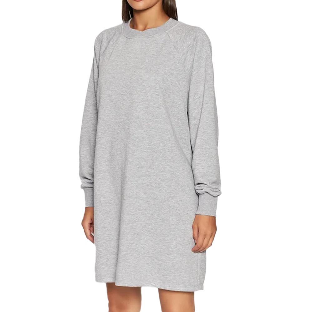 Noisy May Robe Sweat Gris Femme Noisy May Lupa