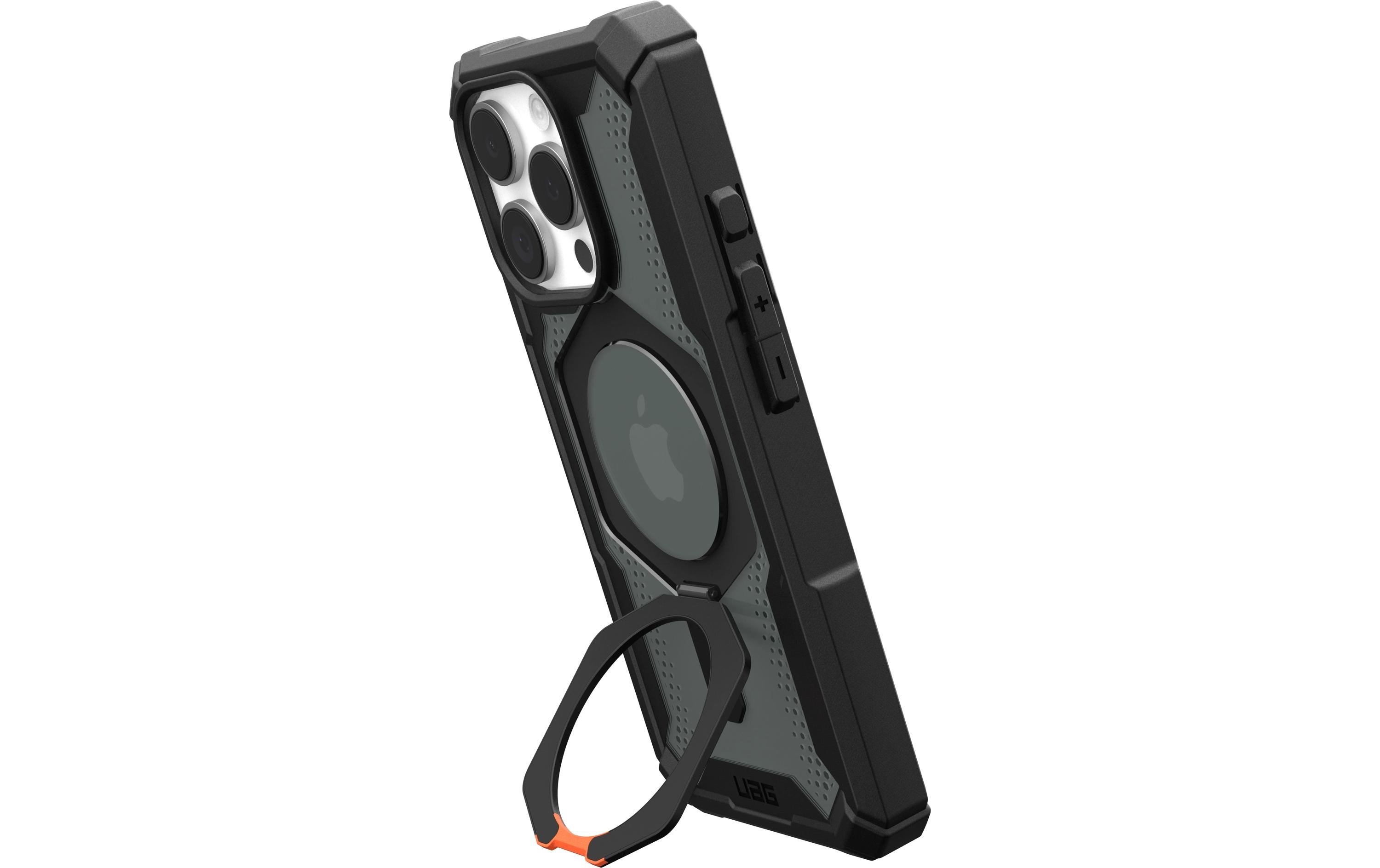 Back Cover Plasma XTE iPhone 16 Pro Black/OrangeSchutzhülle für das Apple iPhone 16 Pro