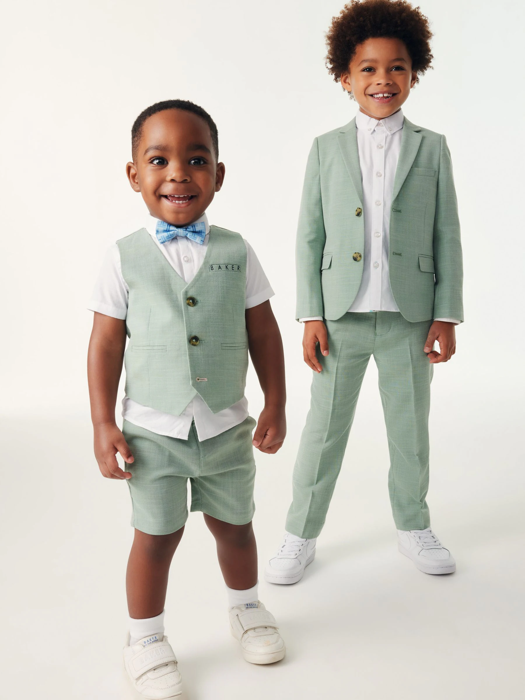 Groen - Baker By Ted Baker kostuumbroek