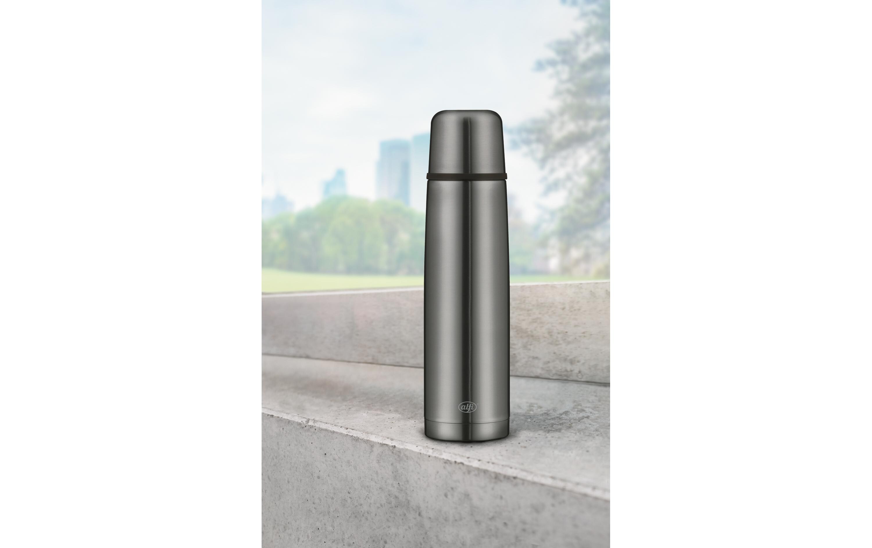 Thermosflasche Perfect 1000 ml, DunkelgrauIsolierflasche
