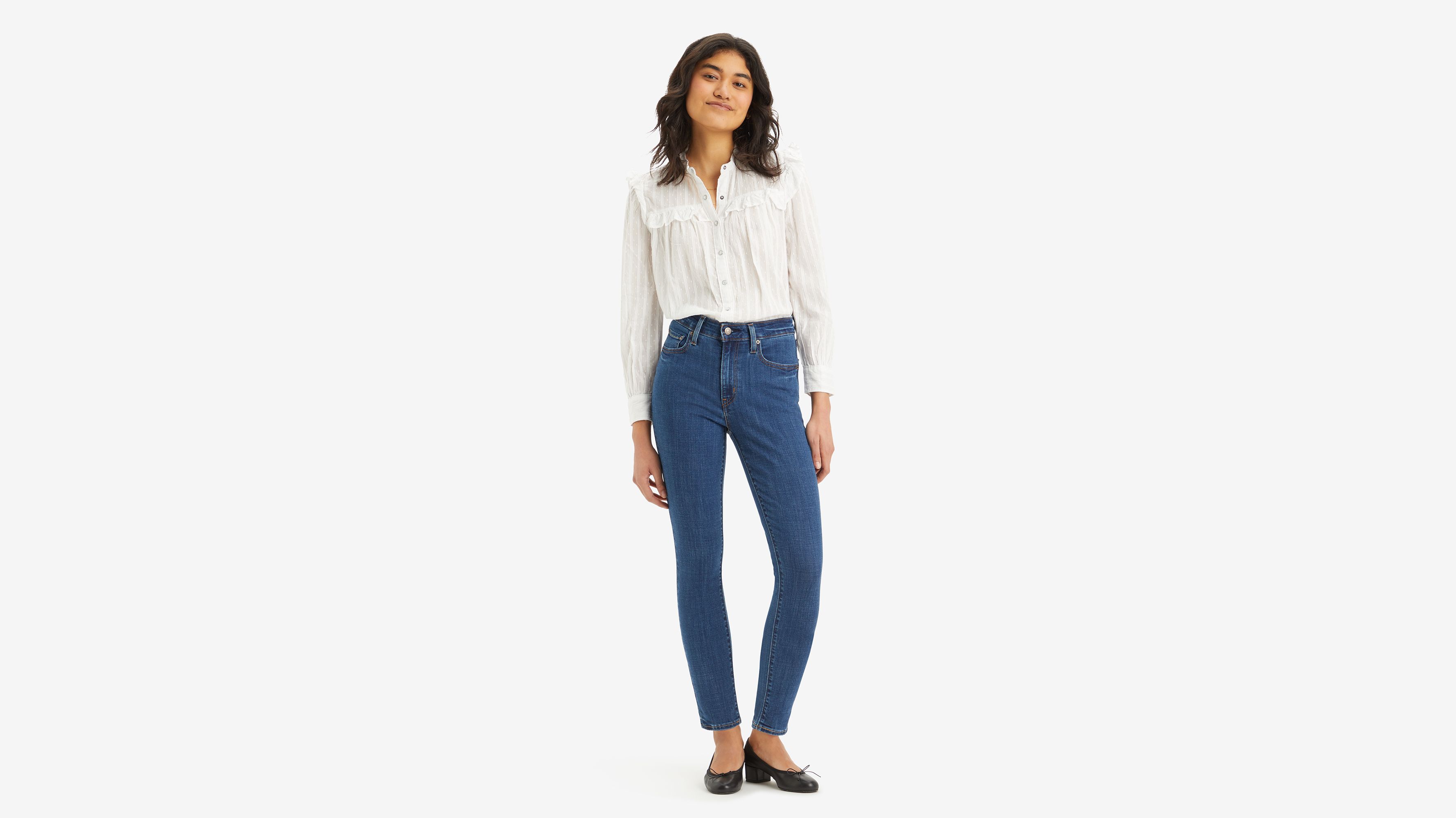 721™ High Rise Skinny Jeans - Citrus Hill - Blue