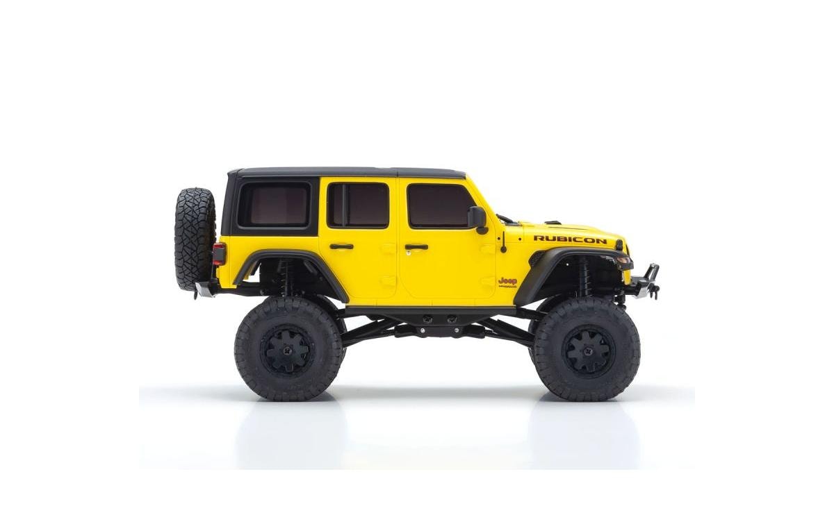 Scale Crawler Mini-Z Jeep Wrangler Rubicon, Gelb 1:24, ARTR<br>MINI-Z 4×4 Series Readyset Jeep Wrangler Unlimited Rubicon Hellayella