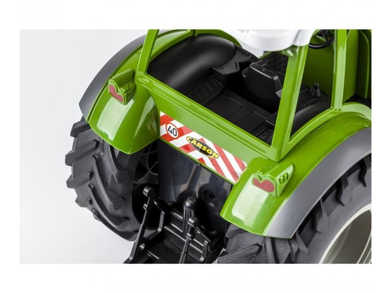 Carson Traktor mit Frontlader Grün, 1:16, RTR Ferngesteuerter Traktor mit funktionsfähigem Frontlader