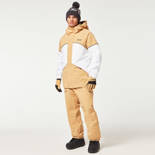 Veste de ski OAKLEY TNP ROTATION RC INSULATED JKT LT CURRY/WHT COLOR BLOCK