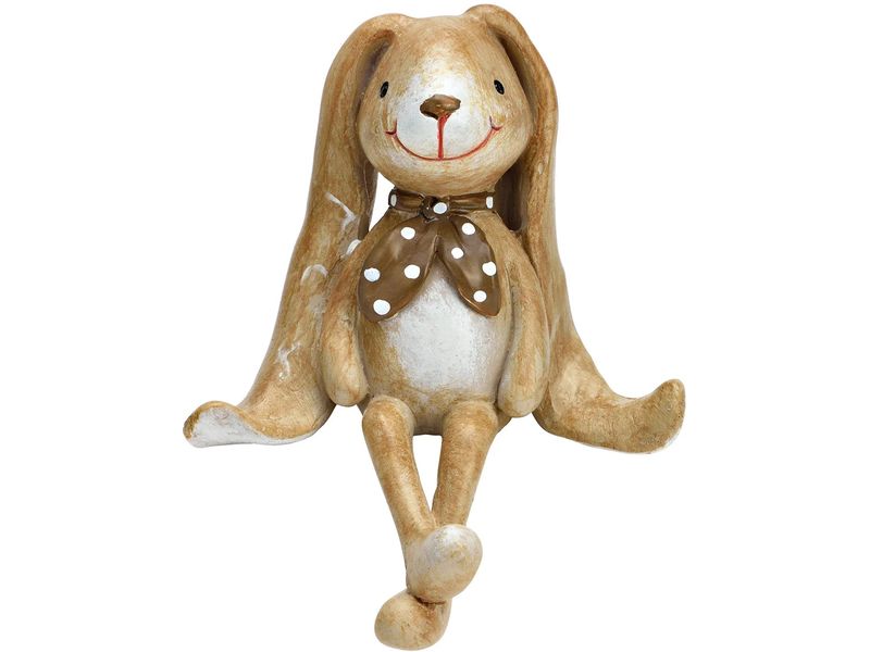 G. Wurm Aufsteller Hase 8 cm, Braun Dekofigur