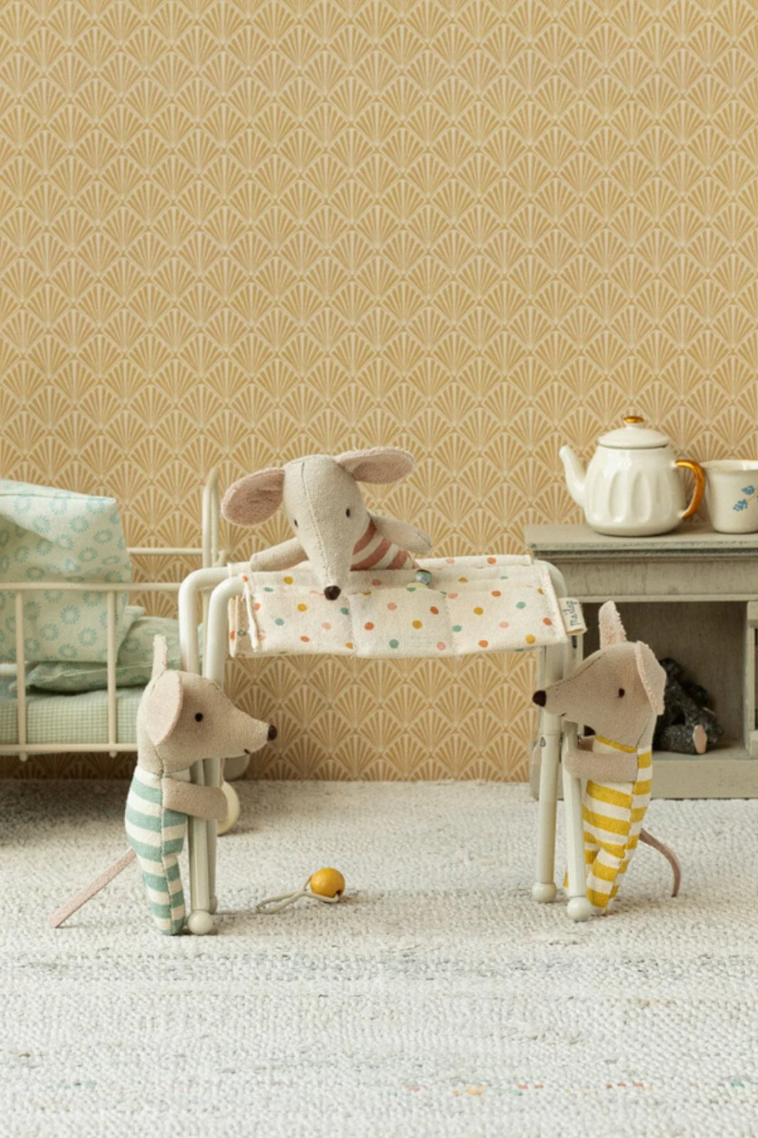 Maileg Puslebord, Baby Mus