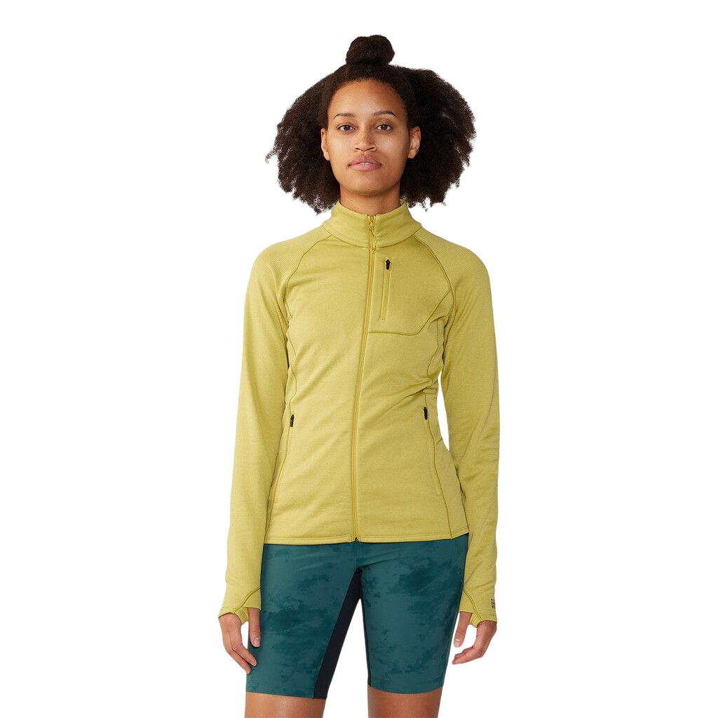Fleecejacke Glacial Trail bright olive 351