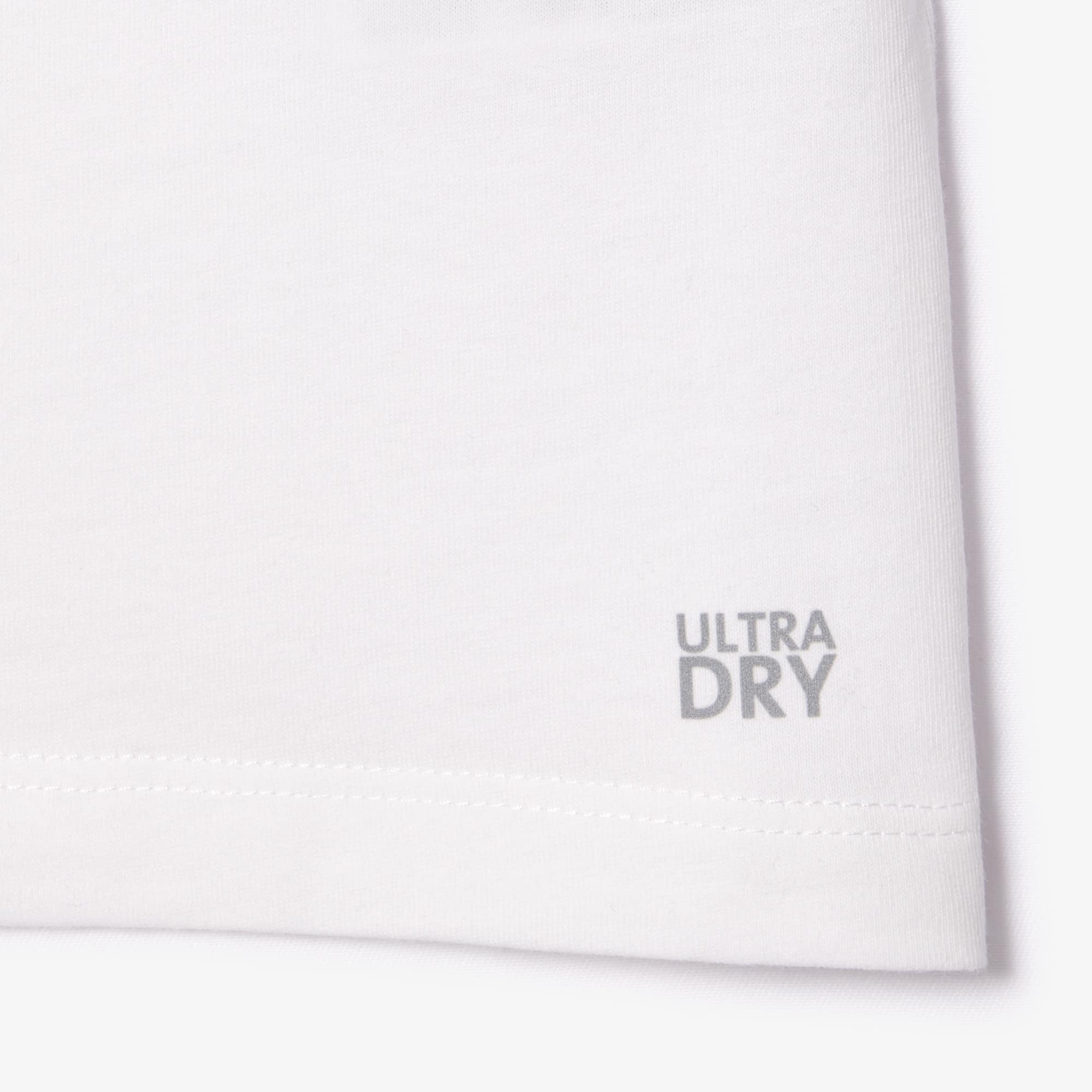 T-shirt jersey technique de coton biologique ultra-dry T-Shirts - Blanc - Lacoste - Femme