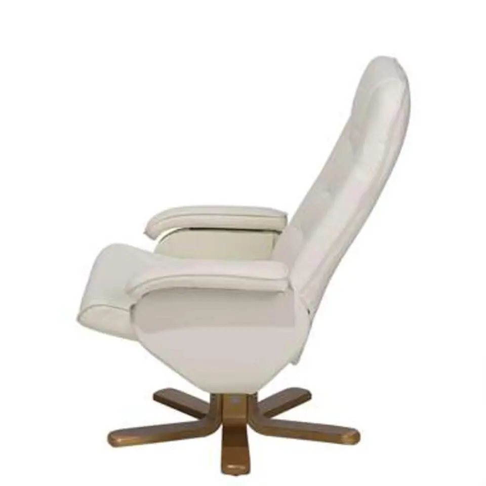 RELAXPRO - Fauteuil - Beige - Kunstleer