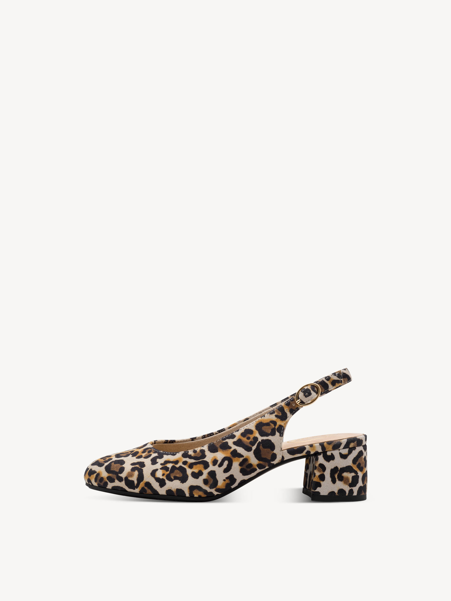 Leren Slingpumps - beige