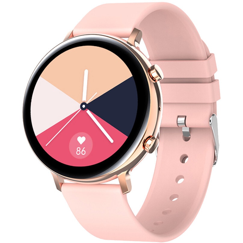 Montre connectée - Edition Galaxy - Silicone - Rose