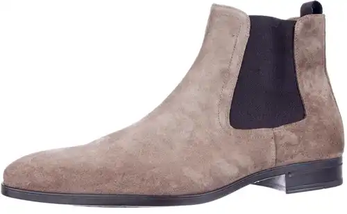 Giorgio taupe 3820429 - maat 48 enkelaars taupe - maat 48 Calandschoen
