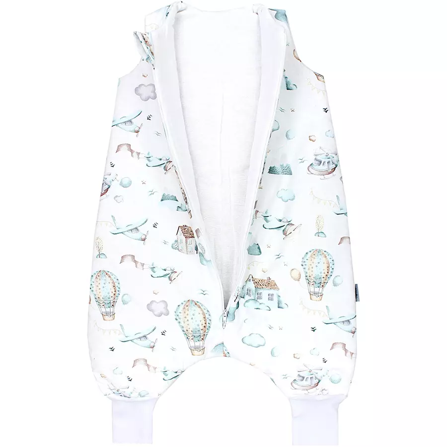 TupTam Baby Winter Schlafsack mit Beinen mintweiß