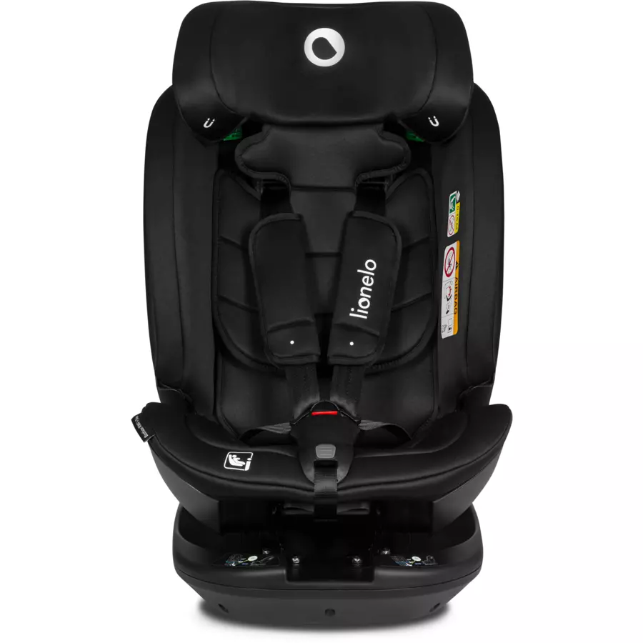 lionelo Reboarder Bastiaan RWF i-Size Black Carbon