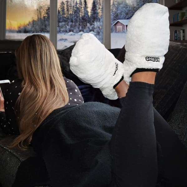 Varmetøfler Hot Feet Deluxe sort Mikamax