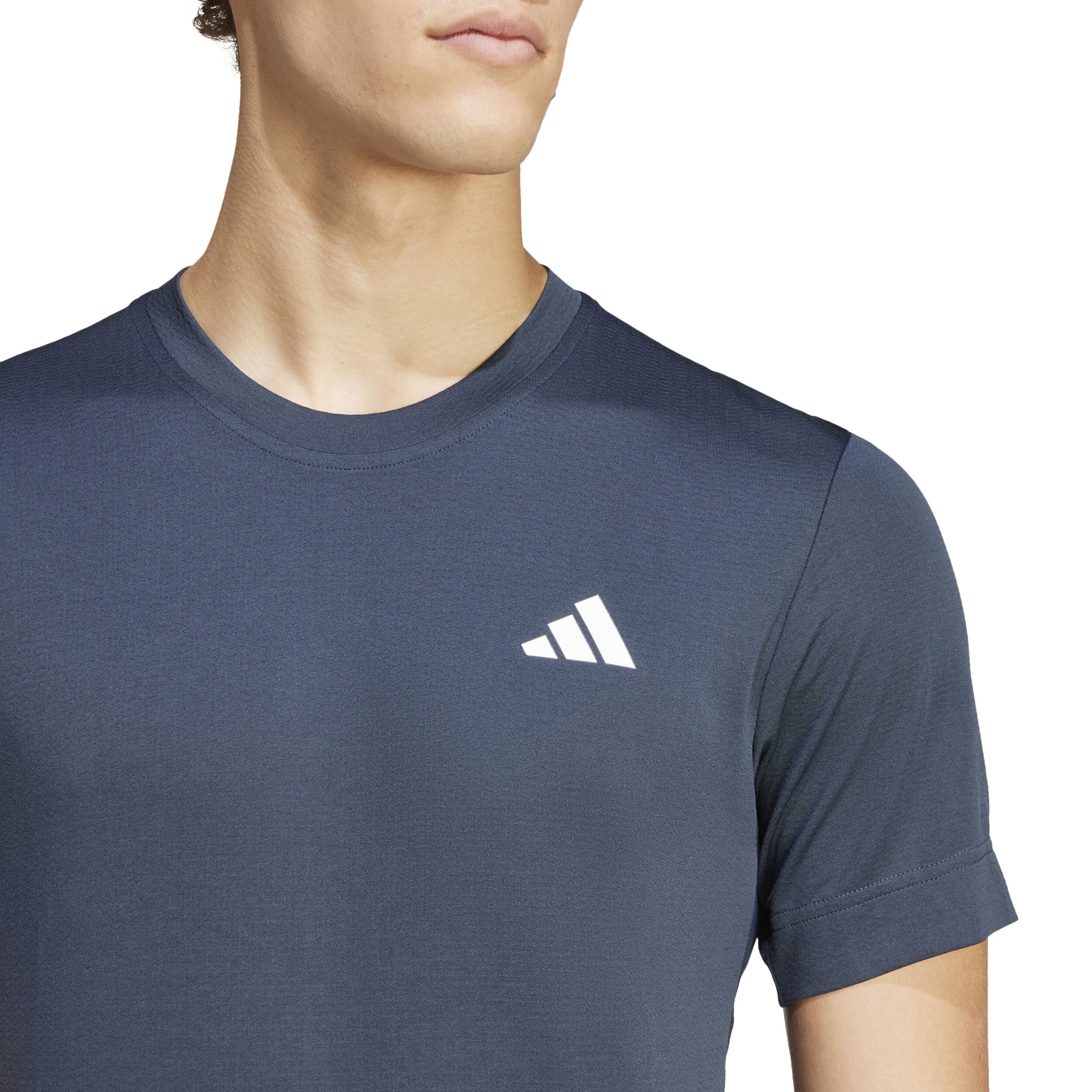 adidas Freelift T-shirt Hommes - Bleu Foncé