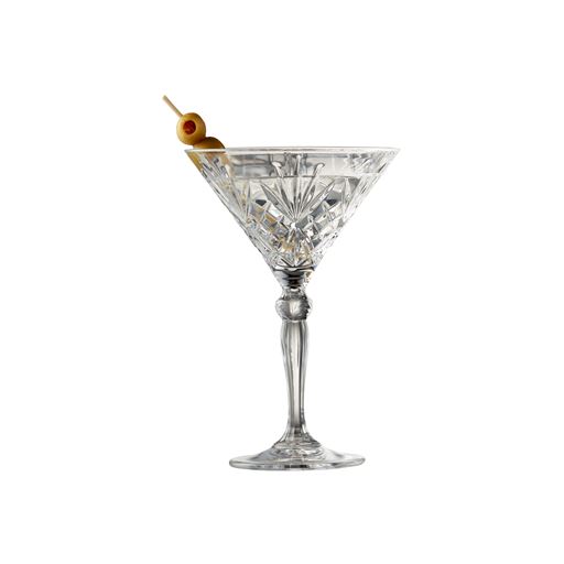 Lyngby Glas Krystal Melodia 4-pak Cocktailglas, Klar, 21 cl