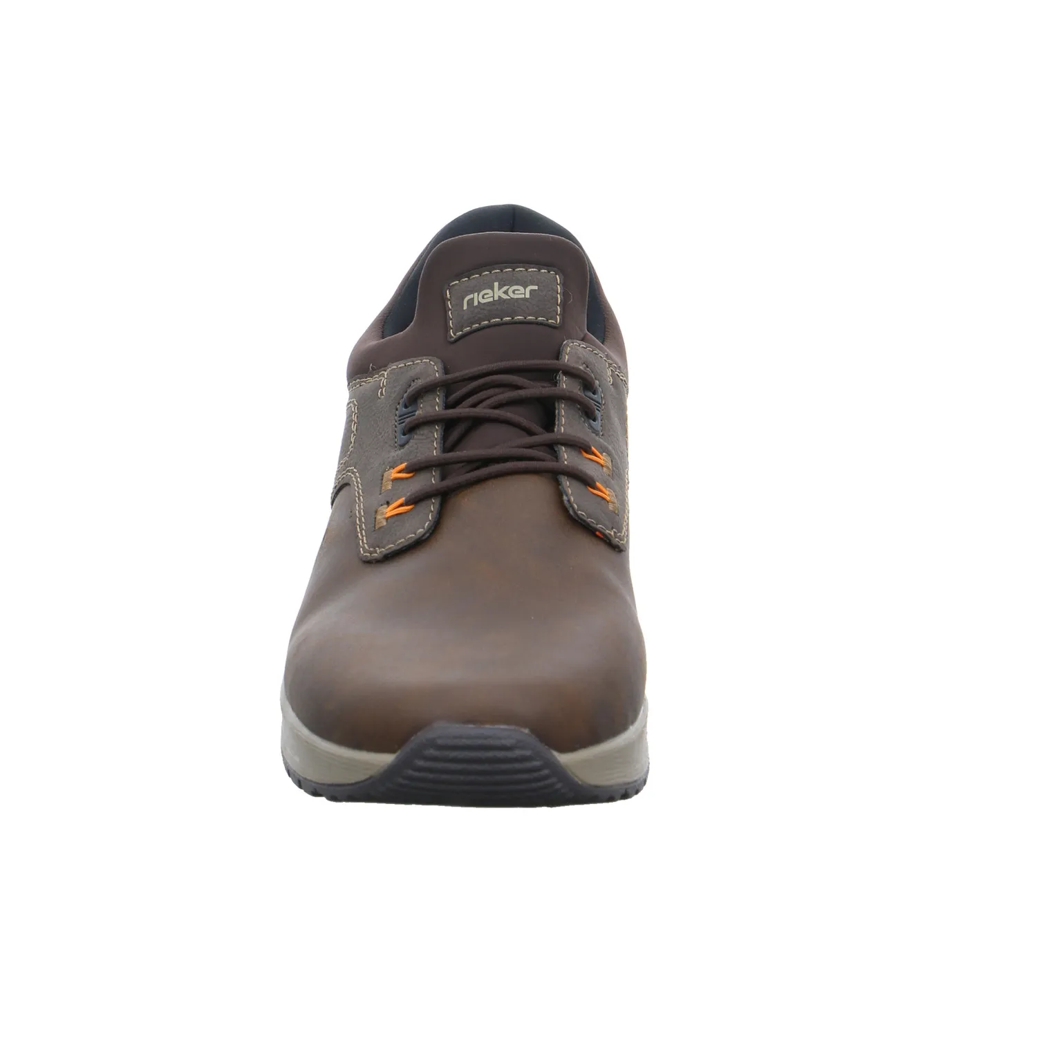 RIEKER Halbschuhe Sneaker Braun Lederimitat