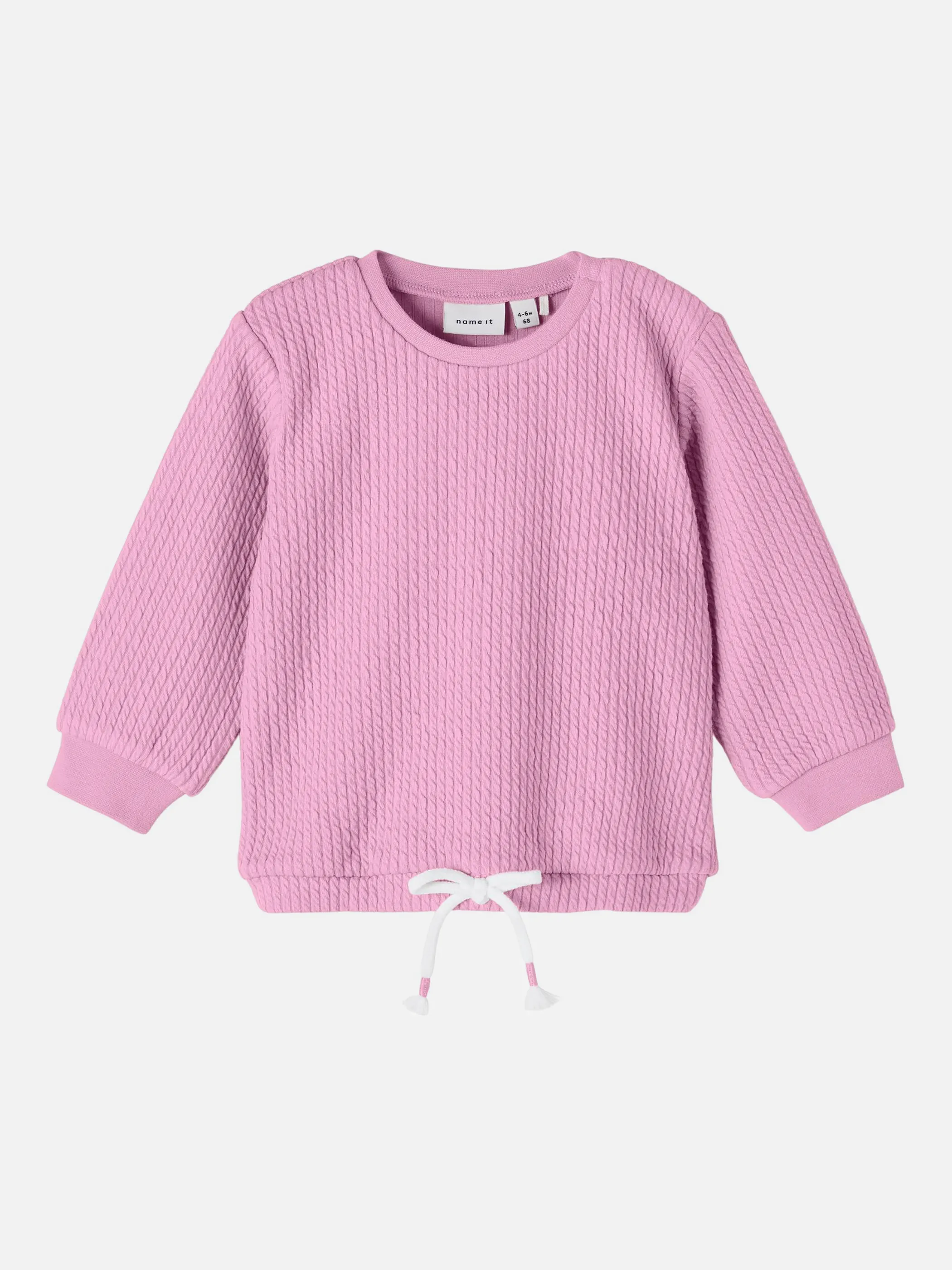 Mädchen Sweatshirt mit Struktur